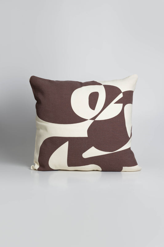 Housse de Coussin Asym brownie