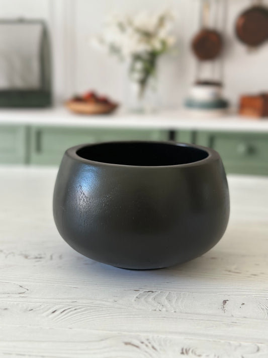 Bol noir Nerra en teck