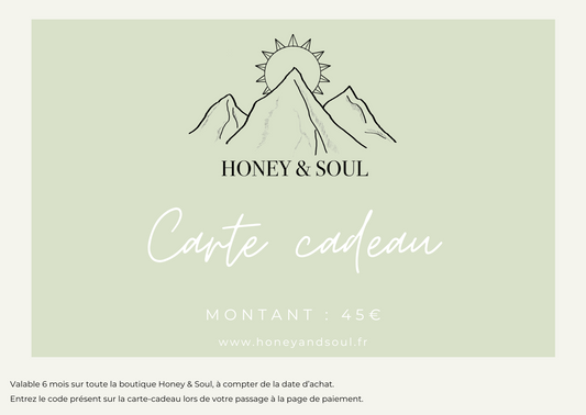 Carte cadeau Honey Decoration