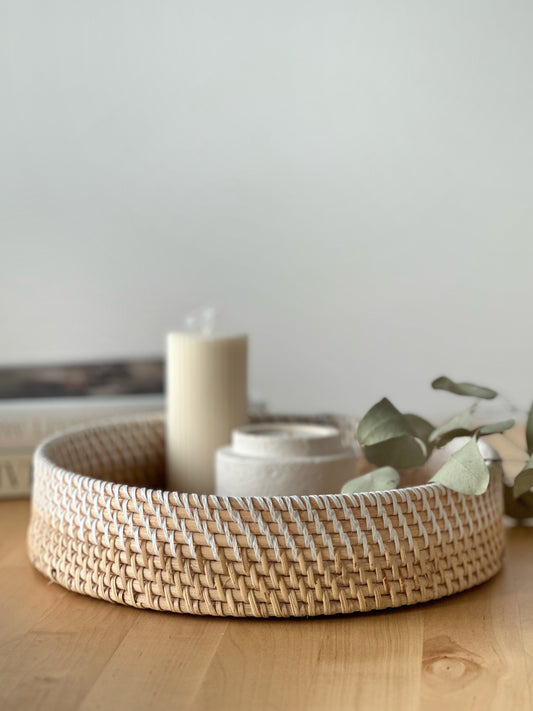 Plateau en rotin Vaya