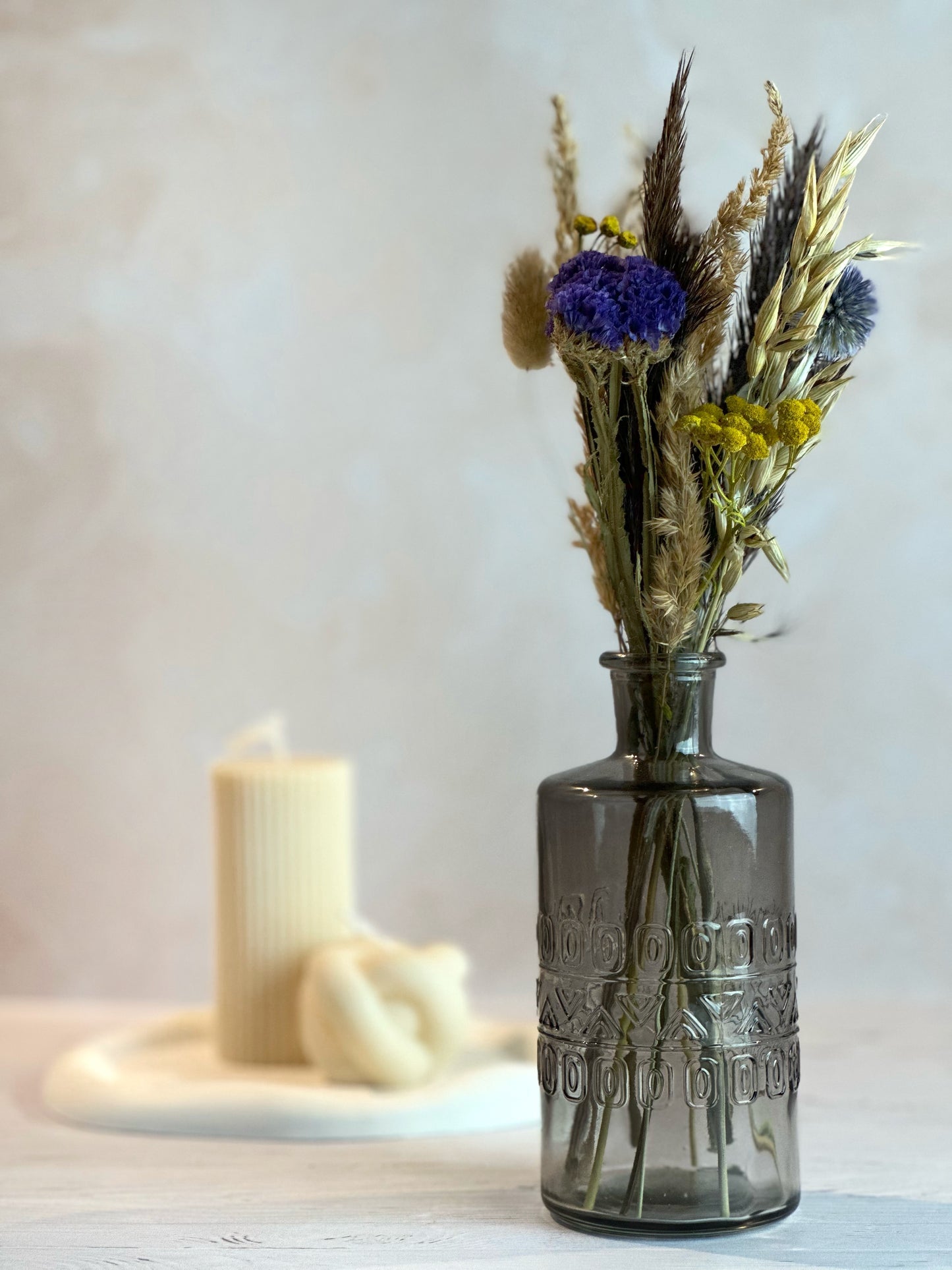 Fleurs séchées en vase Alberta
